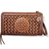 Ferrara Woven Zip Around Wallet -Fashion Accessories ferrara woven zip around wallet whisky cognac 0 bf7ca8bb 0fcb 4af8 bf32 b0345d59df46
