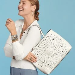 Fiora Large Tote 15 Fiora Large Tote -Fashion Accessories fiora large tote white 4