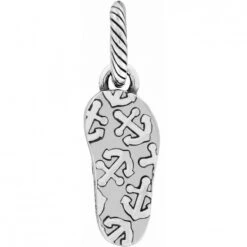 Flip Flop Charm 7 Flip Flop Charm -Fashion Accessories flip flop charm silver 2