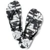 Float Flip Flops -Fashion Accessories float flip flops black white 0