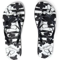 Float Flip Flops -Fashion Accessories float flip flops black white 2