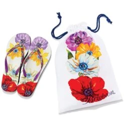 Floret Flip Flops -Fashion Accessories floret flip flops multi 3 bc0ae176 b471 49c3 b585 45a3065b1136