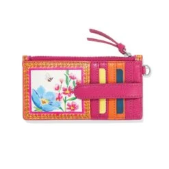 French Garden Card Pouch -Fashion Accessories french garden card pouch multi 2