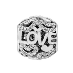 Full Of Love Charm Bracelet -Fashion Accessories full of love charm bracelet silver 3 f115b5d8 c361 41b0 8006 c42a8e37e0a2