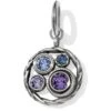 Halo Charm -Fashion Accessories halo charm silver tanzanite 0 c8c65053 1272 446b 8008 0c3e02bed0e4