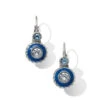 Halo Eclipse Leverback Earrings -Fashion Accessories halo eclipse leverback earrings silver blue 0 3809df7a 712e 4f76 900a 6bb94fac513d