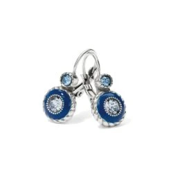 Halo Eclipse Leverback Earrings -Fashion Accessories halo eclipse leverback earrings silver blue 2 9fee0e40 1dec 43dc 900c d3e18fbd5c00