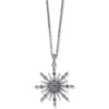 Halo Starlit Necklace -Fashion Accessories halo starlit necklace silver tanzanite 0 05c2a7fc f4f4 4e11 96ae 49c3a19fd309