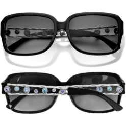 Halo Sunglasses -Fashion Accessories halo sunglasses black tanzanite 2