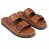 Hayes Flat Sandals -Fashion Accessories hayes flat sandals bourbon 0