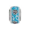 Heart And Scroll Stopper -Fashion Accessories heart and scroll stopper silver blue 0 3d694815 6b49 4353 9461 2de2d26df8f9