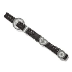 Heart Concho Belt -Fashion Accessories heart concho belt black 2