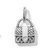 Heavenly Handbag Charm -Fashion Accessories heavenly handbag charm silver white 0