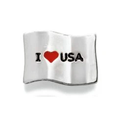 I Heart USA Bead -Fashion Accessories i heart usa bead silver multi 2 11db4af3 79ec 4237 9a77 41f97a01d3cf