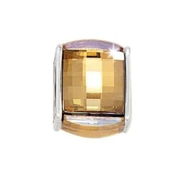 Ice Cube Bead -Fashion Accessories ice cube bead gold silver 0