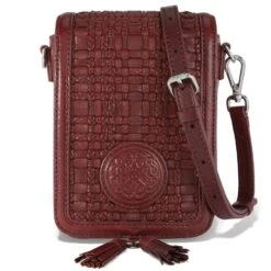 Ilia Mini Flap Cross Body Bag -Fashion Accessories ilia mini flap cross body bag garnet 0