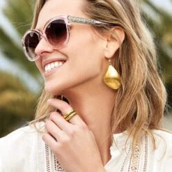 Inner Circle Double Ring -Fashion Accessories inner circle double ring gold 5