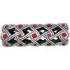 Interlace Long Bead -Fashion Accessories interlace long bead silver red 0
