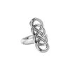 Interlok Braid Ring -Fashion Accessories interlok braid ring silver 0 22357acb 0a34 45cb a728 59e50c942eea