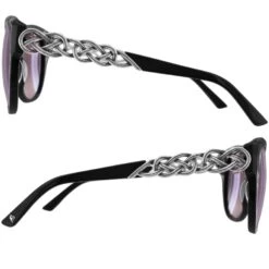 Interlok Braid Sunglasses -Fashion Accessories interlok braid sunglasses silver black 1 f0fbc51d facb 4339 9b24 d95ab4403e83