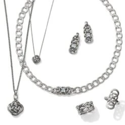 Interlok Mini Necklace -Fashion Accessories interlok mini necklace silver 2 5f31ab5f 6659 4d0b b498 95136f416080