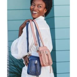 Interlok Mini Utility Bag -Fashion Accessories interlok mini utility bag pink sand 4