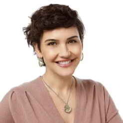 Interlok Noir Heirloom Reversible Necklace -Fashion Accessories interlok noir heirloom reversible necklace silver black 4