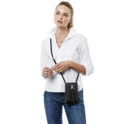 Interlok Phone Organizer 41 Interlok Phone Organizer -Fashion Accessories interlok phone organizer black 3