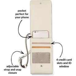 Interlok Phone Organizer 26 Interlok Phone Organizer -Fashion Accessories interlok phone organizer white 1