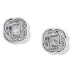 Interlok Shine Post Earrings -Fashion Accessories interlok shine post earrings silver 0
