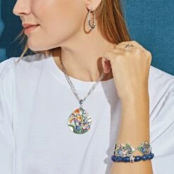 Iris Bloom Bracelet -Fashion Accessories iris bloom bracelet silver multi 2 4b1fafd8 a531 41a6 b4c0 cfa1b315a591