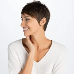 Iris Stud Earrings -Fashion Accessories iris stud earrings silver topaz 1