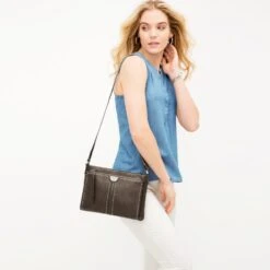 Jagger Cross Body Organizer -Fashion Accessories jagger cross body organizer pewter 6 cb7fe979 ef2e 4637 b0b1 54253d795ff2