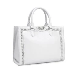 Jaxon Tote -Fashion Accessories jaxon tote white 0