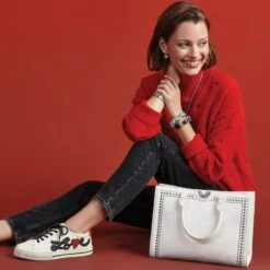 Jaxon Tote -Fashion Accessories jaxon tote white 4