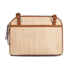 Jovie Straw Organizer -Fashion Accessories jovie straw organizer natural multi 2