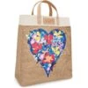 Let Love Grow Burlap Tote -Fashion Accessories let love grow burlap tote multi 0 73c0c7e0 31f6 405f 9a34 d8edf58685c5