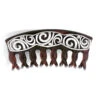 London Groove Large Hair Clip -Fashion Accessories london groove large hair clip silver brown 0 fb1e0462 3401 488e b838 38defdc6f777