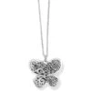 Love Affair Butterfly Necklace -Fashion Accessories love affair butterfly necklace silver 0 c3a0d712 0507 4902 acb3 169617b6d248