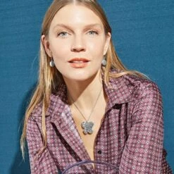 Love Affair Butterfly Necklace -Fashion Accessories love affair butterfly necklace silver 2 09063861 1256 4a4d a647 4ee36e21d3d1