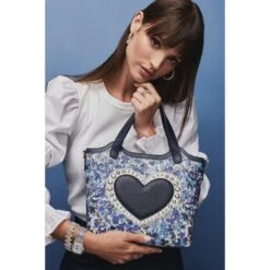 Love Bouquet Small Tote -Fashion Accessories love bouquet small tote midnight 3 31e082a3 4e53 423c bf4d d4790fea6b95
