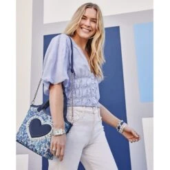 Love Bouquet Small Tote -Fashion Accessories love bouquet small tote midnight 4 ec75e4c7 0bb0 4f6b a157 af200d30b35c