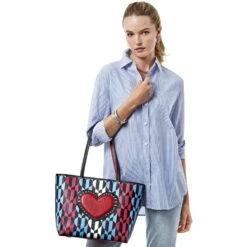 Love Me Do Tote -Fashion Accessories love me do tote multi 4