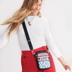 Love Me Do Utility Bag 11 Love Me Do Utility Bag -Fashion Accessories love me do utility bag multi 5