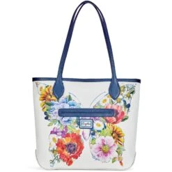Maddie Tote -Fashion Accessories maddie tote white multi 2