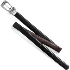 Mantilla Reversible Belt -Fashion Accessories mantilla reversible belt black bronze 5