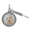 Memento Circle Photo Charm -Fashion Accessories memento circle photo charm silver 0 6dbcfe28 4d9d 4598 b487 7916a1e56a56