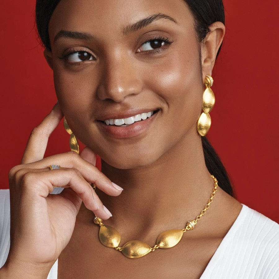 Meridian Lumens Flora Duo Post Drop Earrings 4 Meridian Lumens Flora Duo Post Drop Earrings - Image 2