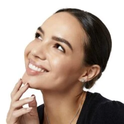 Meridian Post Earrings -Fashion Accessories meridian post earrings silver 2