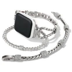Meridian Watch Band -Fashion Accessories meridian watch band silver 3